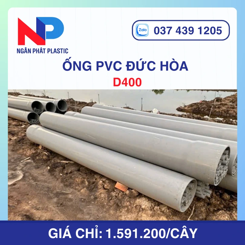 Ống Nhựa uPVC D400